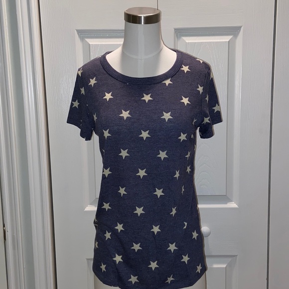 🎉HP🎉 Alternative Apparel Knit Stars Crew Neck Tee - Picture 2 of 6